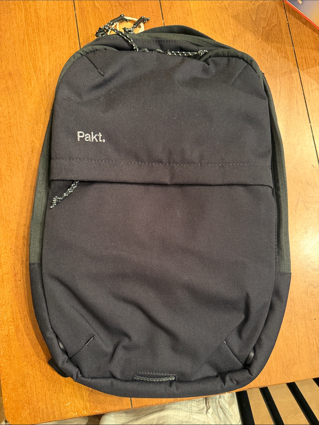 Pakt. Men's Black Everyday Compact Backpack